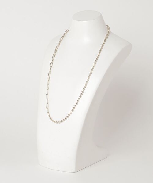 ｔｏｌｅｎｅ（トレネ）の「ボールチェーン リンクチェーンMIX ロングネックレス（ネックレス・レディース・A・ONE SIZE）」の4枚目の写真