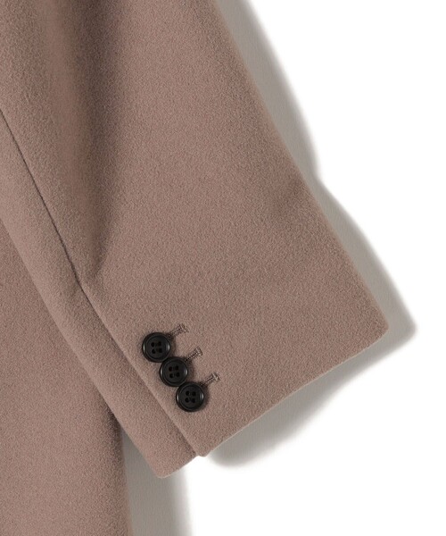 SHIPS(シップス)の「チェスターコート 22FW◆(チェスターコート・レディース・ライトグレー/ネイビー/ブラウン/サックスブルー・40/38/36)」の9枚目の写真