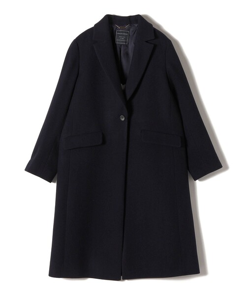 SHIPS(シップス)の「チェスターコート 22FW◆(チェスターコート・レディース・ライトグレー/ネイビー/ブラウン/サックスブルー・40/38/36)」の14枚目の写真