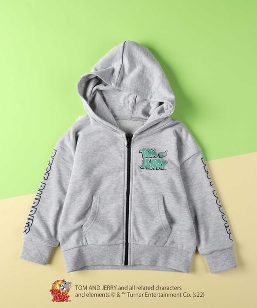 Right-on(ライトオン)の「【トムとジェリー】トム&ジェリーパーカー(パーカー・キッズ・ブラック/グレー・130/150/120/140/105)」の4枚目の写真