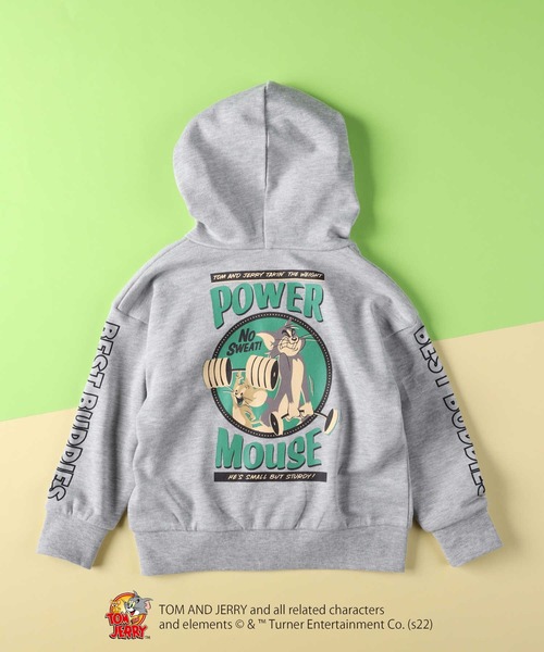 Right-on(ライトオン)の「【トムとジェリー】トム&ジェリーパーカー(パーカー・キッズ・ブラック/グレー・130/150/120/140/105)」の5枚目の写真