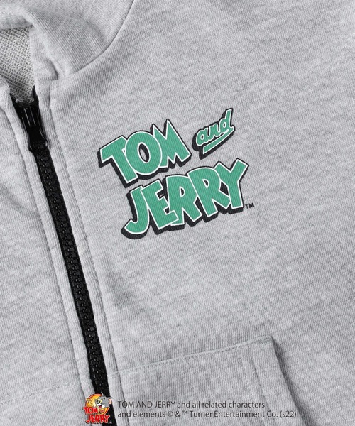 Right-on(ライトオン)の「【トムとジェリー】トム&ジェリーパーカー(パーカー・キッズ・ブラック/グレー・130/150/120/140/105)」の7枚目の写真