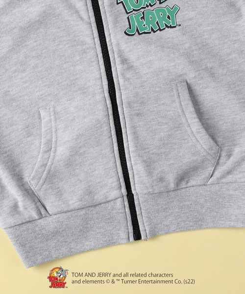 Right-on(ライトオン)の「【トムとジェリー】トム&ジェリーパーカー(パーカー・キッズ・ブラック/グレー・130/150/120/140/105)」の8枚目の写真