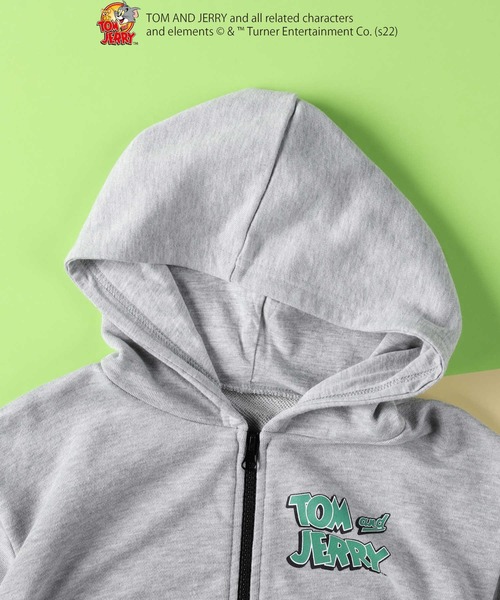 Right-on(ライトオン)の「【トムとジェリー】トム&ジェリーパーカー(パーカー・キッズ・ブラック/グレー・130/150/120/140/105)」の9枚目の写真