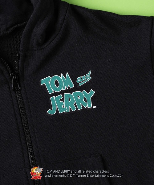 Right-on(ライトオン)の「【トムとジェリー】トム&ジェリーパーカー(パーカー・キッズ・ブラック/グレー・130/150/120/140/105)」の14枚目の写真