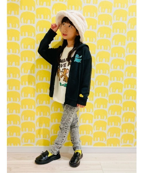 Right-on(ライトオン)の「【トムとジェリー】トム&ジェリーパーカー(パーカー・キッズ・ブラック/グレー・130/150/120/140/105)」の21枚目の写真