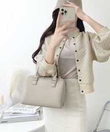 Java | 《JaVa ジャバコラボ》ぽこぽこで着映え。2wayクロップド丈キルティングカーディガン(カーディガン/ボレロ)