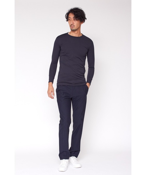 TORNADO MART(トルネードマート)の「HIGH ST. GOLF∴HSGロゴ クルーネックカットソー <AdE>(Tシャツ/カットソー・メンズ・ホワイト/ネイビー・MEDIUM/LARGE/LL)」の14枚目の写真