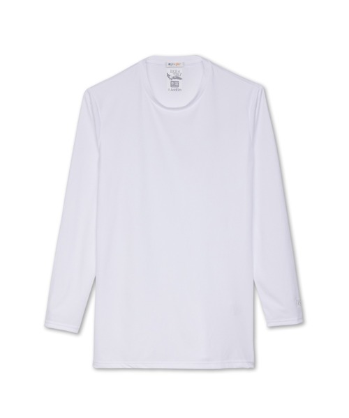 TORNADO MART(トルネードマート)の「HIGH ST. GOLF∴HSGロゴ クルーネックカットソー <AdE>(Tシャツ/カットソー・メンズ・ホワイト/ネイビー・MEDIUM/LARGE/LL)」の5枚目の写真