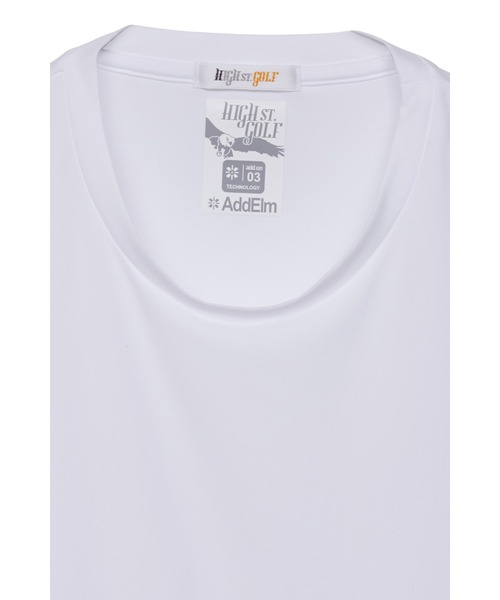 TORNADO MART(トルネードマート)の「HIGH ST. GOLF∴HSGロゴ クルーネックカットソー <AdE>(Tシャツ/カットソー・メンズ・ホワイト/ネイビー・MEDIUM/LARGE/LL)」の7枚目の写真