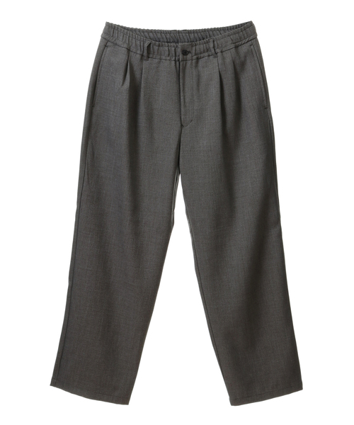 MEN'S MELROSE（メンズメルローズ）の「シャンブレーシャークスキンツータックトラウザース（その他パンツ・メンズ・チャコールグレー/グレー・4/3）」の2枚目の写真