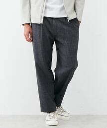 MEN'S MELROSE | シャンブレーシャークスキンツータックトラウザース(その他パンツ)
