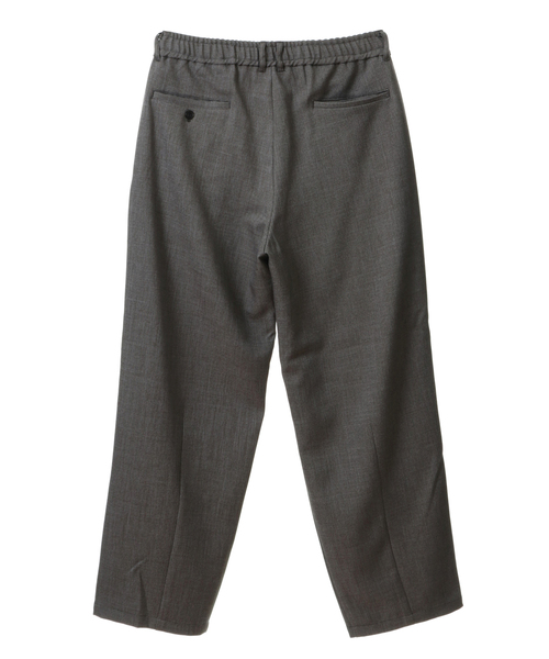 MEN'S MELROSE（メンズメルローズ）の「シャンブレーシャークスキンツータックトラウザース（その他パンツ・メンズ・チャコールグレー/グレー・4/3）」の4枚目の写真