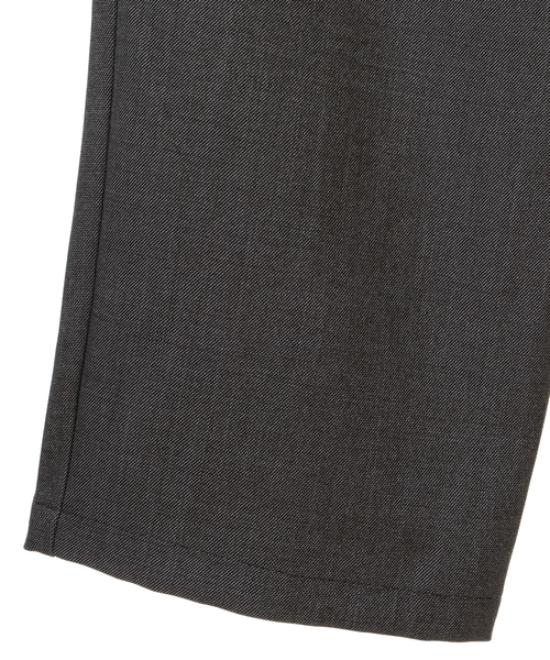 MEN'S MELROSE（メンズメルローズ）の「シャンブレーシャークスキンツータックトラウザース（その他パンツ・メンズ・チャコールグレー/グレー・4/3）」の8枚目の写真