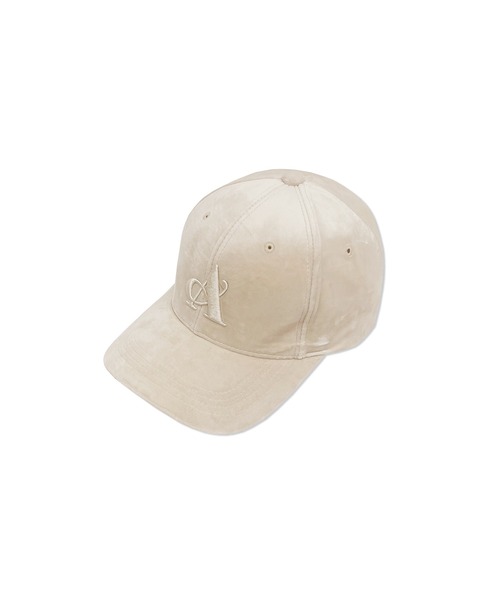 ANDGEEBEE（アンジービー）の「UNISEX ベロアロゴキャップ（キャップ・レディース・ブラック/ベージュ・FREE）」の8枚目の写真