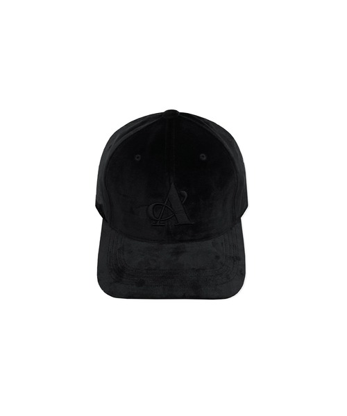 ANDGEEBEE（アンジービー）の「UNISEX ベロアロゴキャップ（キャップ・レディース・ブラック/ベージュ・FREE）」の4枚目の写真