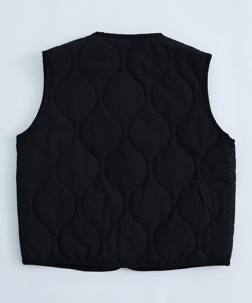Lee（リー）の「QUILTING VEST（ベスト・キッズ・ブラック/パープル/ネイビー/オリーブ・110/120/130/140/150/100）」の9枚目の写真