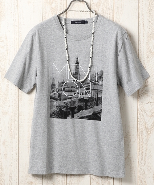 RAGEBLUE（レイジブルー）の「フォトプリントTシャツ/561351（Tシャツ/カットソー・メンズ・ホワイト/オフホワイト/その他/グレー/ネイビー/その他1・LARGE/SMALL/MEDIUM）」の4枚目の写真