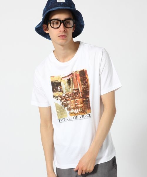 RAGEBLUE（レイジブルー）の「フォトプリントTシャツ/561351（Tシャツ/カットソー・メンズ・ホワイト/オフホワイト/その他/グレー/ネイビー/その他1・LARGE/SMALL/MEDIUM）」の9枚目の写真