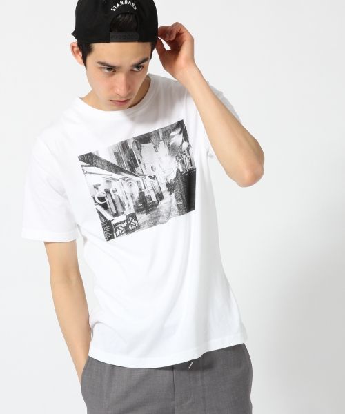 RAGEBLUE（レイジブルー）の「フォトプリントTシャツ/561351（Tシャツ/カットソー・メンズ・ホワイト/オフホワイト/その他/グレー/ネイビー/その他1・LARGE/SMALL/MEDIUM）」の8枚目の写真