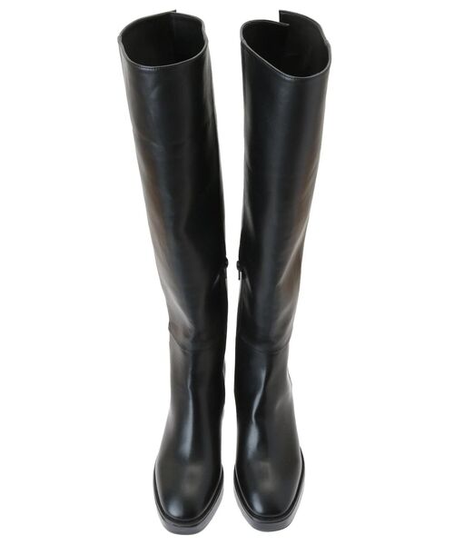 dazzlin（ダズリン）の「ニーハイロングブーツ（ブーツ・レディース・ベージュ/ブラック・MEDIUM/LARGE）」の9枚目の写真