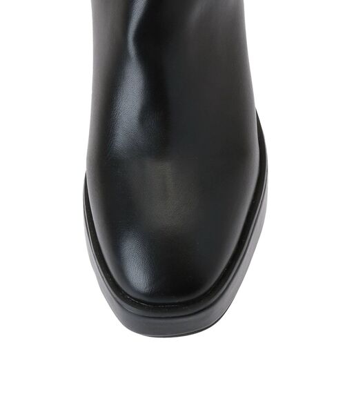 dazzlin（ダズリン）の「ニーハイロングブーツ（ブーツ・レディース・ベージュ/ブラック・MEDIUM/LARGE）」の3枚目の写真