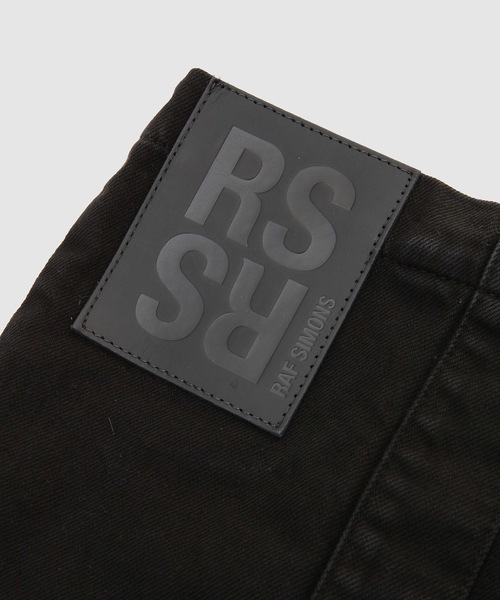 RAF SIMONS(ラフシモンズ)の「Cotton tote bag with print(トートバッグ・メンズ・ブラック/ブルー・ONE SIZE)」の4枚目の写真