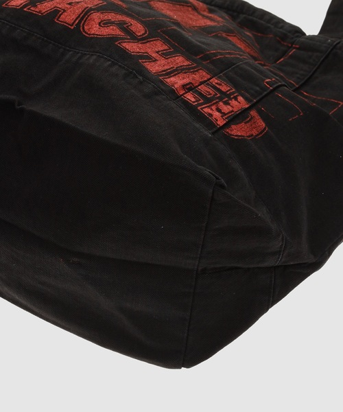 RAF SIMONS(ラフシモンズ)の「Cotton tote bag with print(トートバッグ・メンズ・ブラック/ブルー・ONE SIZE)」の6枚目の写真