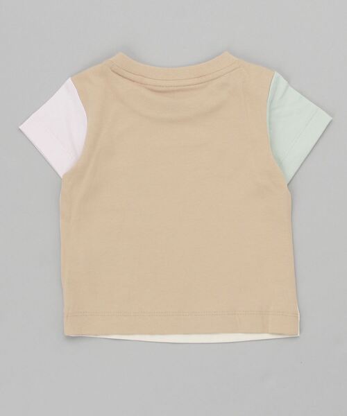 adidas（アディダス）の「カラーブロック 半袖Tシャツ / アディダスオリジナルス（Tシャツ/カットソー・キッズ・ホワイト・90/80/70/60）」の5枚目の写真