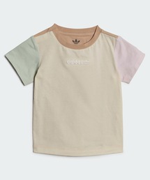 カラーブロック 半袖Tシャツ / アディダスオリジナルス