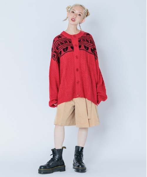 Candy Stripper（キャンディストリッパー）の「PRETENDING CULOTTE スカート（スカート・レディース・ベージュ/ブラック/グレー・2）」の19枚目の写真