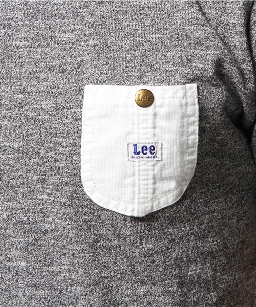 Lee(リー)の「【Lee×CIAOPANIC TYPY】リー別注デニムポケットTee(Tシャツ/カットソー・メンズ・ホワイト/グレー・SMALL/MEDIUM/LARGE)」の11枚目の写真