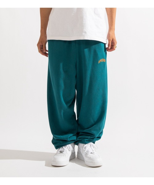 APPLEBUM（アップルバム）の「Vintage Overdye Sweat Pants（スウェットパンツ・メンズ・ブルー系その他/アッシュグレー/モカ・MEDIUM/LARGE/X-LARGE/XX-LARGE）」の14枚目の写真