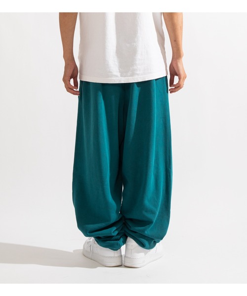 APPLEBUM（アップルバム）の「Vintage Overdye Sweat Pants（スウェットパンツ・メンズ・ブルー系その他/アッシュグレー/モカ・MEDIUM/LARGE/X-LARGE/XX-LARGE）」の18枚目の写真