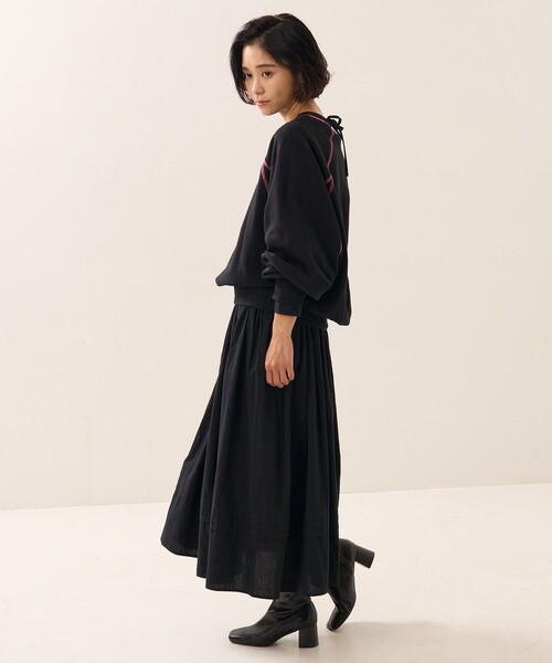 新品♦半額以下で、超激安です♦柔編み　ラグラン　ハーフスリーブ　スウェット FREAK'S STORE（フリークスストア）の「配色ラグランスリーブ