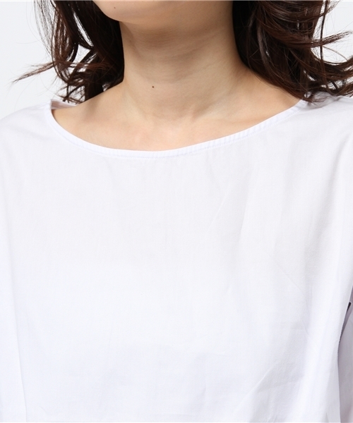 Chico(チコ)の「袖リボンBL(シャツ/ブラウス・レディース・オフホワイト/その他18/ブルー・FREE)」の5枚目の写真