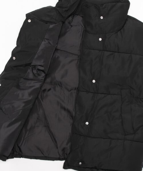 ANAP（アナップ）の「フェイクダウンオーバーベスト（ダウンベスト・レディース・ブラック/アイボリー/ブラウン・FREE）」の21枚目の写真