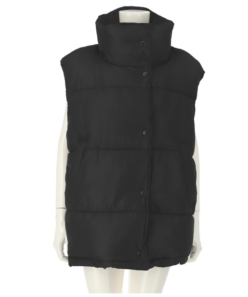 ANAP（アナップ）の「フェイクダウンオーバーベスト（ダウンベスト・レディース・ブラック/アイボリー/ブラウン・FREE）」の16枚目の写真
