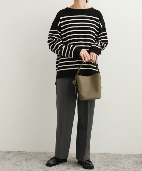 URBAN RESEARCH DOORS(アーバンリサーチドアーズ)の「TRストレートトラウザー(その他パンツ・レディース・チャコールグレー/パープル/ベージュ・SMALL/MEDIUM)」の20枚目の写真