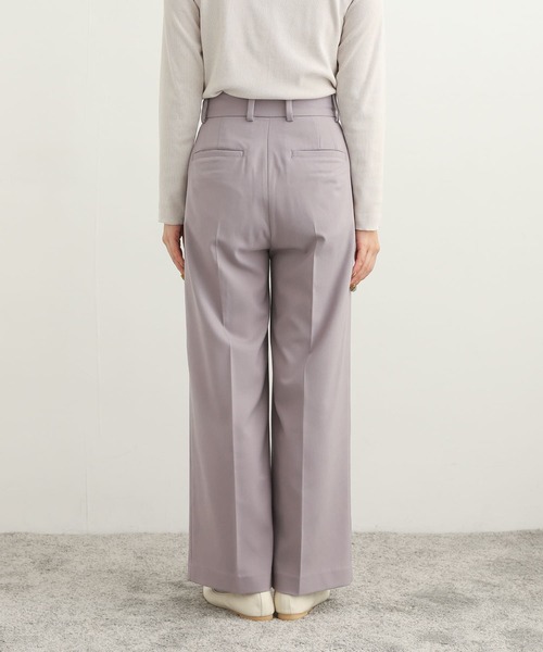 URBAN RESEARCH DOORS(アーバンリサーチドアーズ)の「TRストレートトラウザー(その他パンツ・レディース・チャコールグレー/パープル/ベージュ・SMALL/MEDIUM)」の21枚目の写真