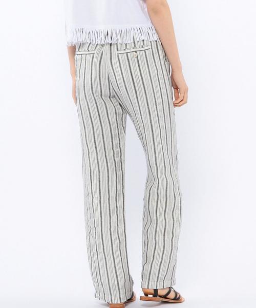 Another Edition(アナザーエディション)の「ストライプイージーパンツ/AEBC STRP EASY PT◆(その他パンツ・レディース・ブラック/ベージュ・フリ-)」の4枚目の写真