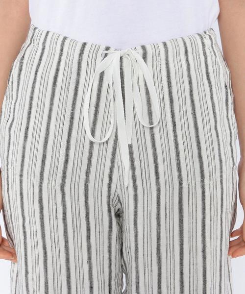 Another Edition(アナザーエディション)の「ストライプイージーパンツ/AEBC STRP EASY PT◆(その他パンツ・レディース・ブラック/ベージュ・フリ-)」の9枚目の写真