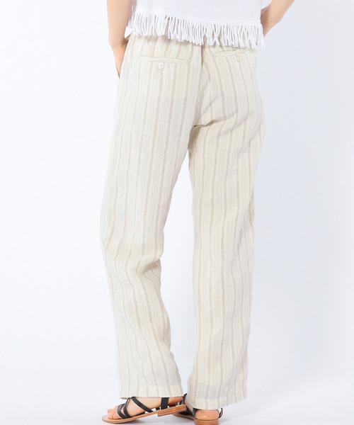 Another Edition(アナザーエディション)の「ストライプイージーパンツ/AEBC STRP EASY PT◆(その他パンツ・レディース・ブラック/ベージュ・フリ-)」の13枚目の写真