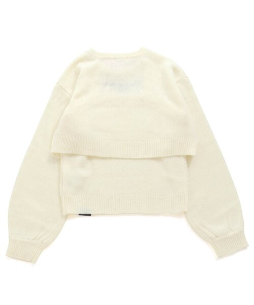 algy（アルジー）の「タンタケニット&キャミセット（ニット/セーター・キッズ・ラベンダー/オフホワイト/ミント・X-SMALL/MEDIUM/XX-SMALL/SMALL）」の18枚目の写真