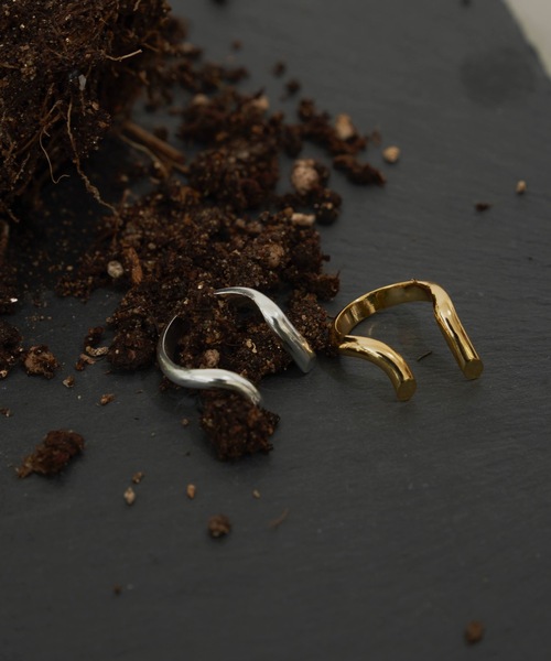 loni(ロニ)の「【金属アレルギー対応】Root open ring(デザインリング)/ニッケルフリーメッキ(リング・レディース・シルバー/ゴールド・#9/#11/#13)」の13枚目の写真