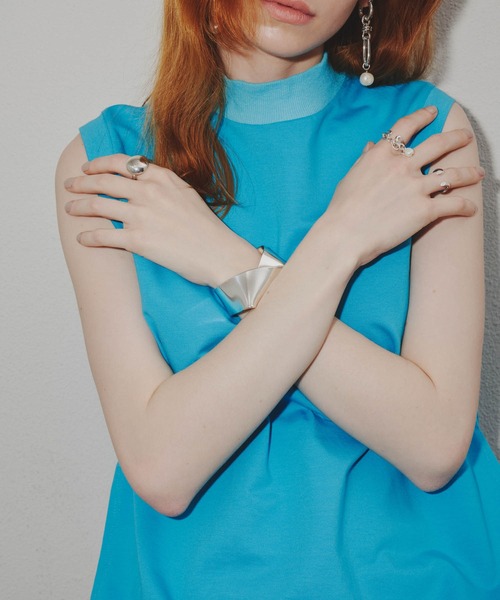 loni(ロニ)の「【金属アレルギー対応】Root open ring(デザインリング)/ニッケルフリーメッキ(リング・レディース・シルバー/ゴールド・#9/#11/#13)」の18枚目の写真