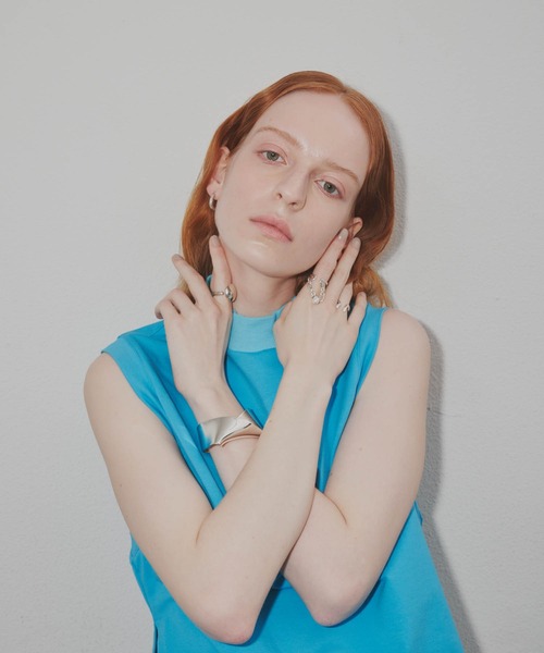 loni(ロニ)の「【金属アレルギー対応】Root open ring(デザインリング)/ニッケルフリーメッキ(リング・レディース・シルバー/ゴールド・#9/#11/#13)」の20枚目の写真