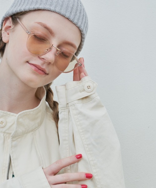 MERLOT（メルロー）の「ミリタリーミドルコート　M51/ブルゾン/モッズコート（ミリタリージャケット・レディース・カーキ/ナチュラル・FREE）」の13枚目の写真