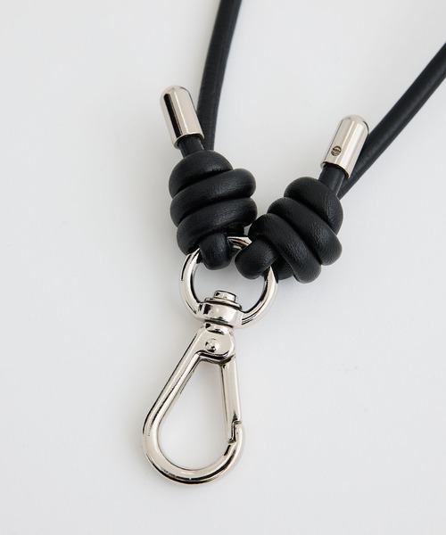ITTI（イッチ）の「HERRIE PHONE STRING / RAPTO（ネックレス・メンズ・ブラック・FREE）」の3枚目の写真