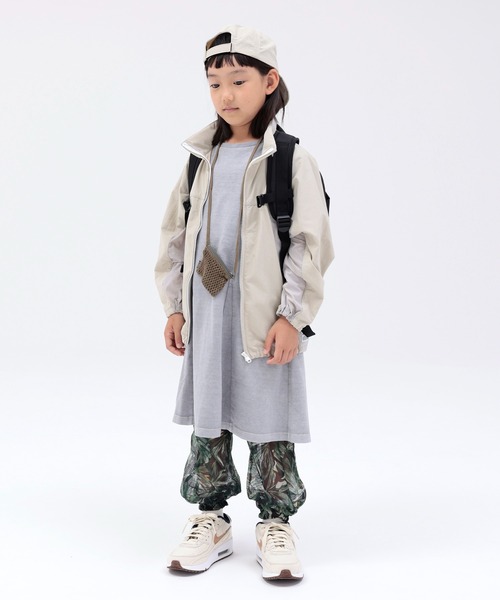 ARCH & LINE(アーチアンドライン)の「リサイクルナイロンキャップ UVCUT NYLON BASIC CAP(キャップ・キッズ・チャコールグレー/ライトベージュ/ミント・60/57/54/48)」の4枚目の写真